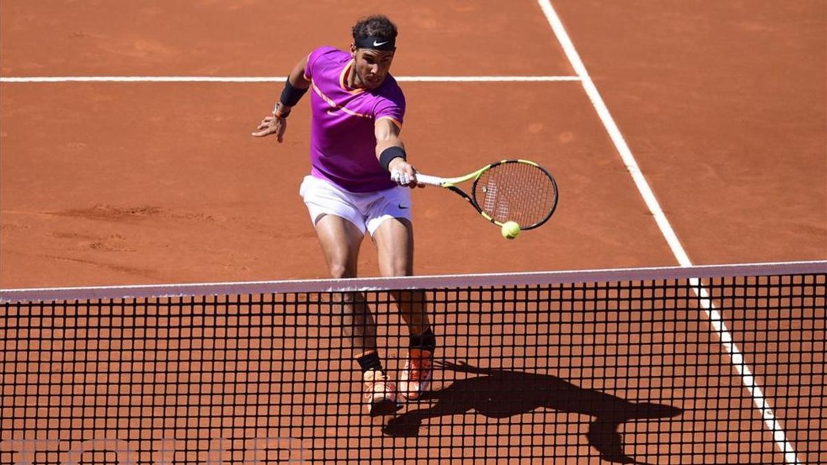 Rafa Nadal ya está en octavos en Roma