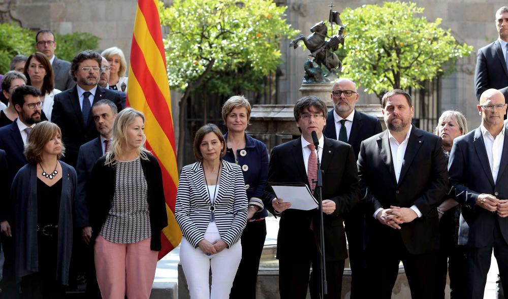 Puigdemont fixa la data i la pregunta del referèndum