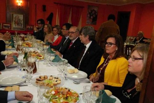 Los Nazarenos Murcianos entregan sus distinciones en su tradicional cena