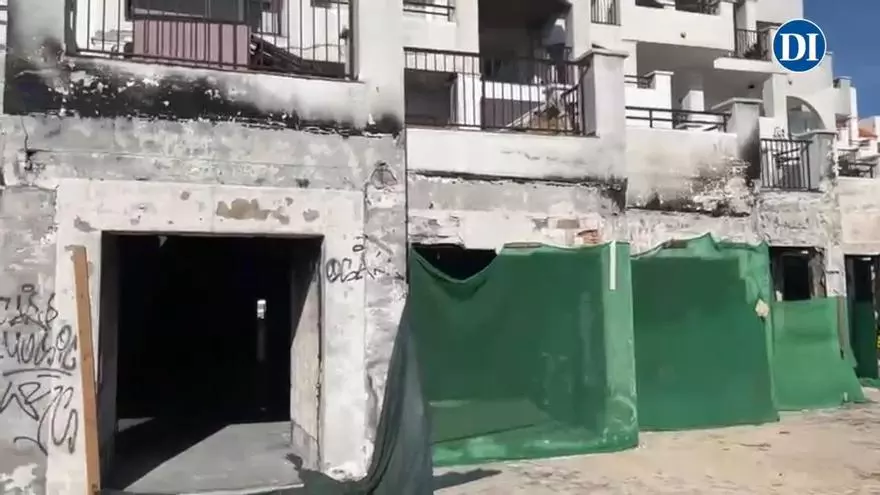 Vídeo: Así están los restaurantes calcinados en Platja d'en Bossa siete meses después