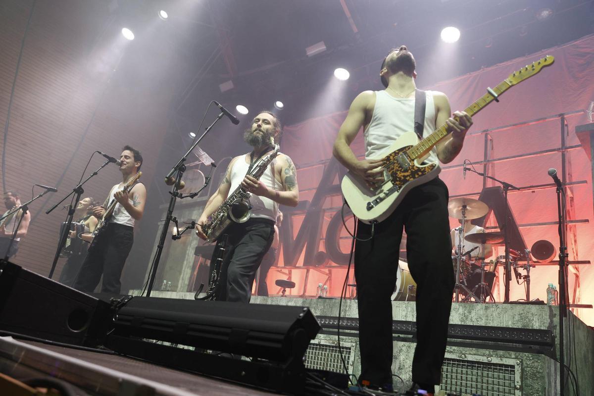 El concierto de "La M.O.D.A." en Gijón, en imágenes