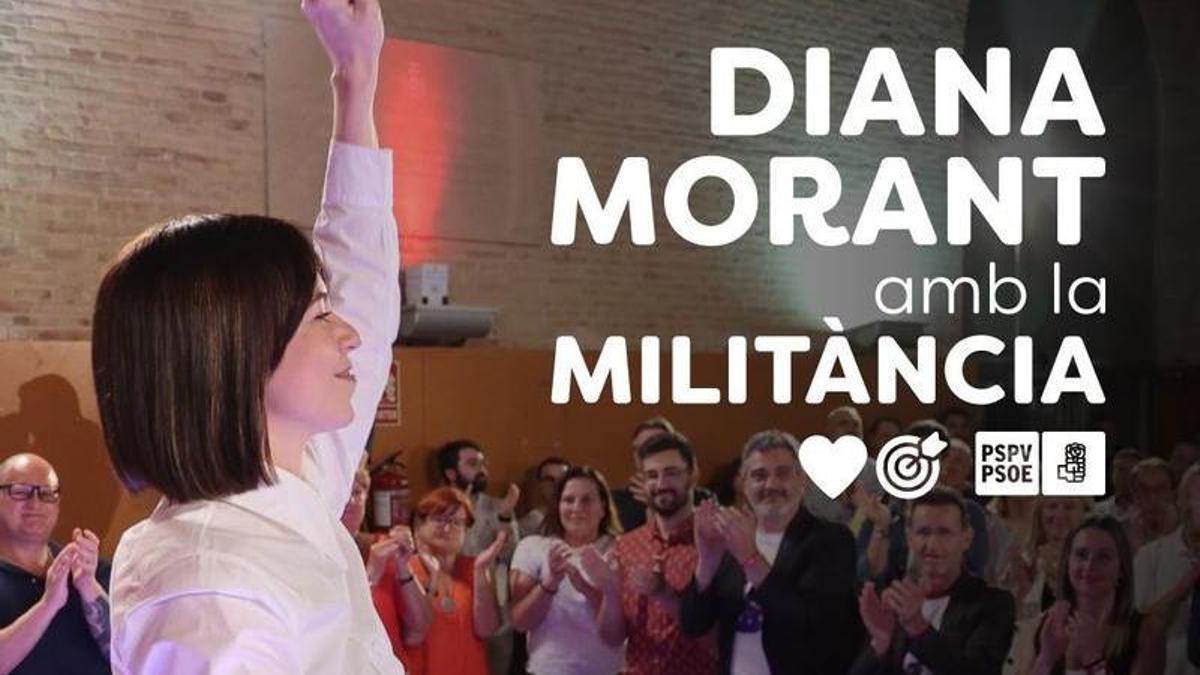 Cartel del acto de Morant.