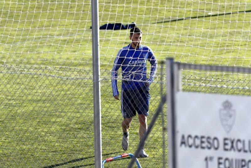 Primer entrenamiento de André Pereira