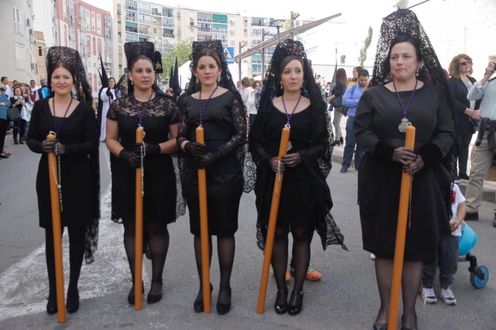 Las imágenes de la procesión de la cofradía de Crucifixión