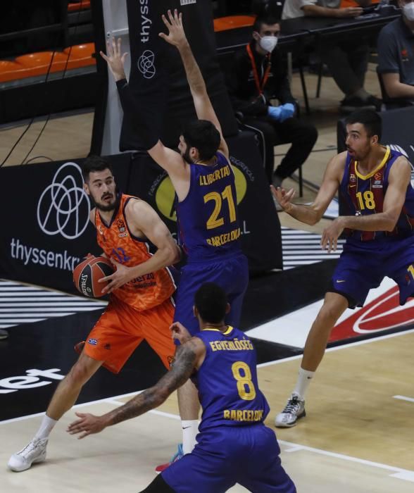 Partido de Euroleague Valencia Basket - FC Barcelona