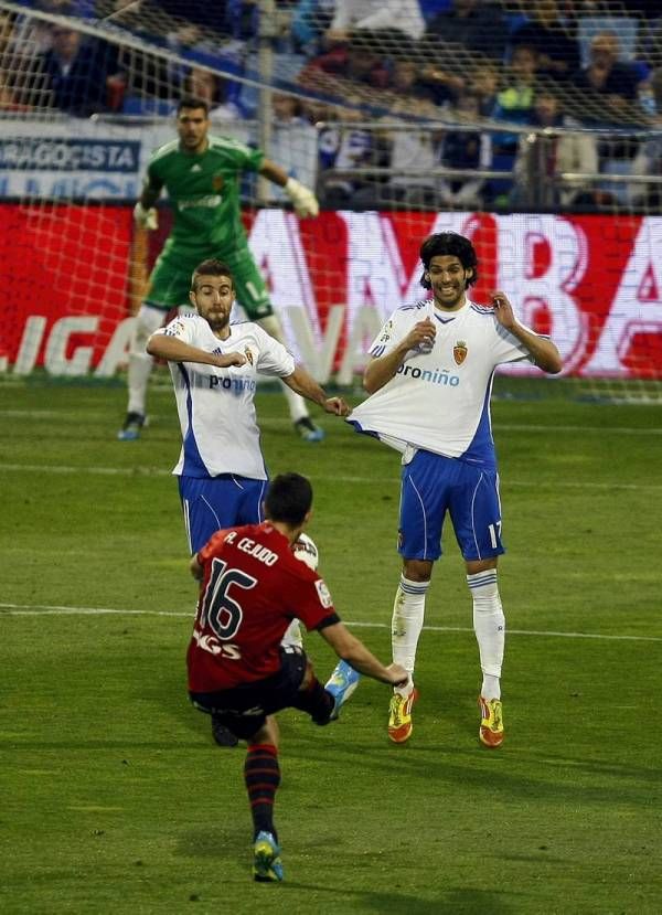 Las imágenes del Real Zaragoza-Osasuna