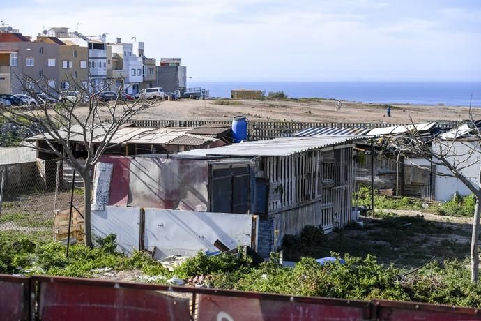 16-04-19 LAS PALMAS DE GRAN CANARIA. CASA AYALA-LADERA ALTA. LAS PALMAS DE GRAN CANARIA. Poblado de chabolas en Ladera Alta, Casa Ayala.  | 16/04/2019 | Fotógrafo: Juan Carlos Castro