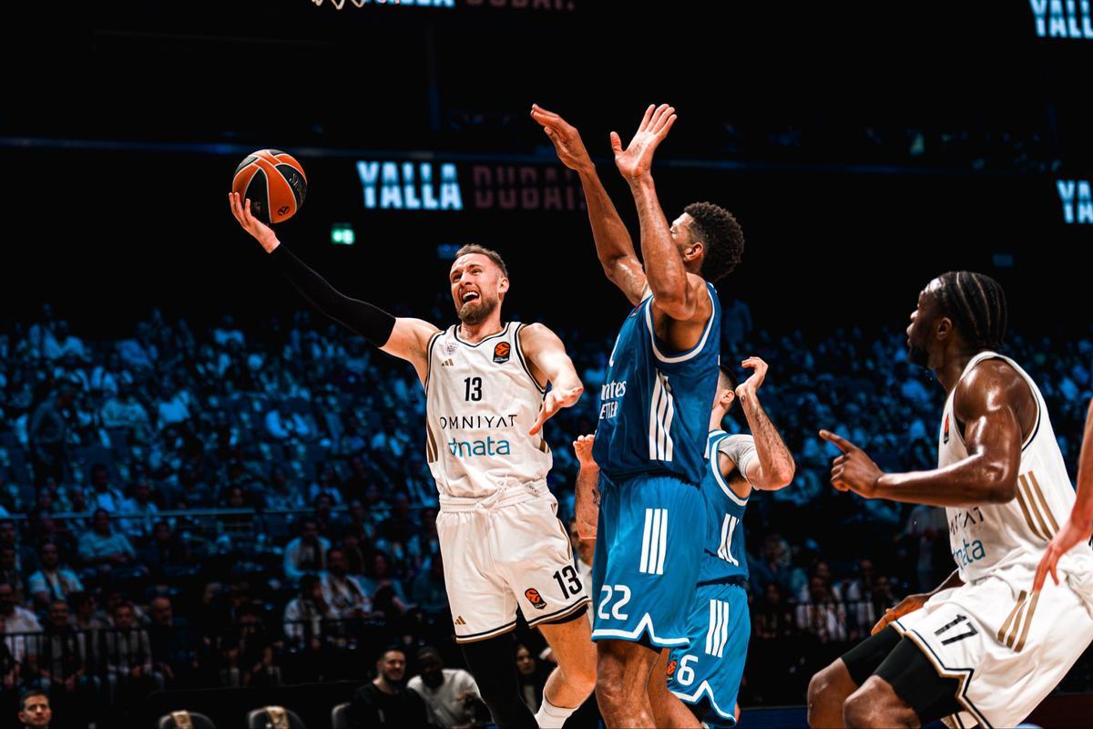 El Madrid se mide a Dubai Basketball en el Coca-Cola Arena