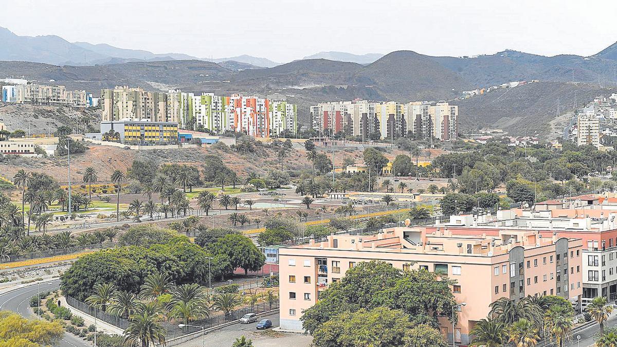 Vistas del Valle de Jinámar.