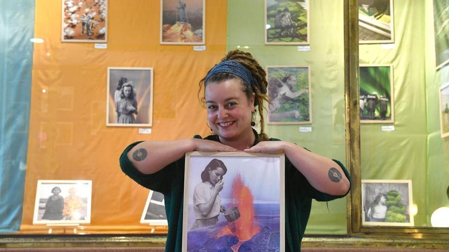 La artista gráfica Carola Lago estrena en A Coruña una exposición en la que ciudad y naturaleza dialogan: "La vida contemporánea nos ha ido alejando de lo natural"