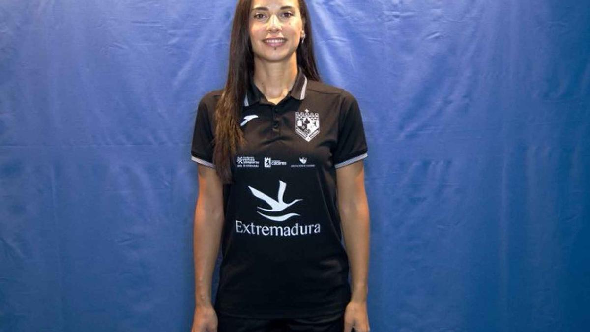 María Ángeles García Chaves 'Yaye' en su etapa como jugadora.