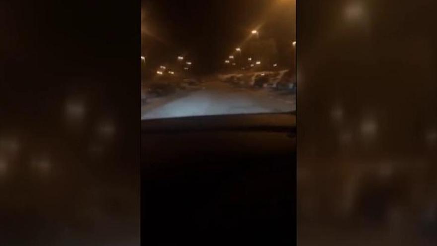"¡Antonio frena!": El accidente de 4 amigos al intentar hacer un trompo con el coche