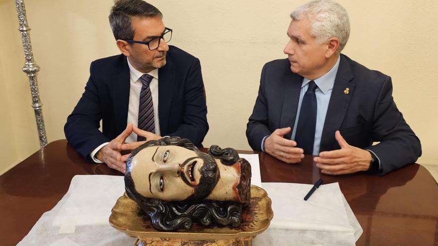 El Rico volverá a sacar la cabeza de San Juan Bautista Degollado del Museo de Málaga