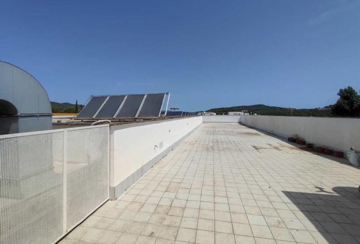 La terraza que albergará el resto de la instalación. | IBE