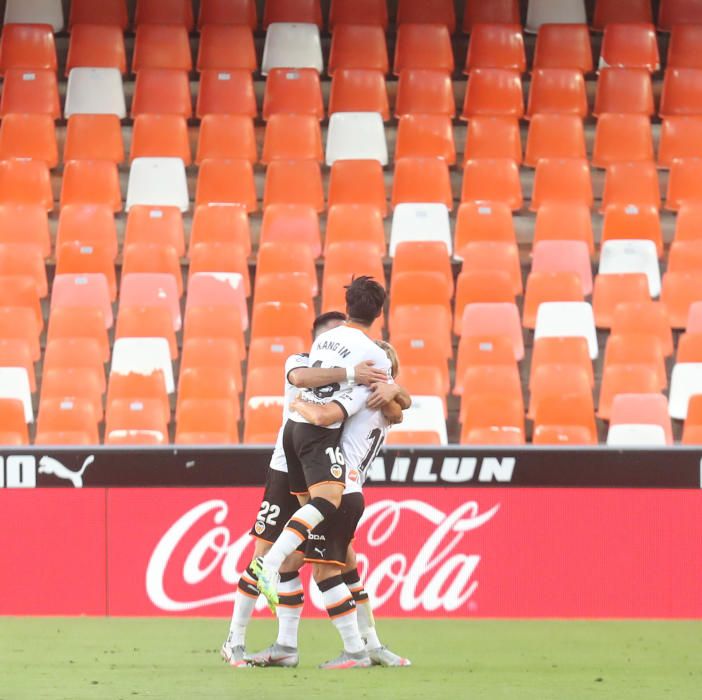 Las imágenes del Valencia CF - Valladolid