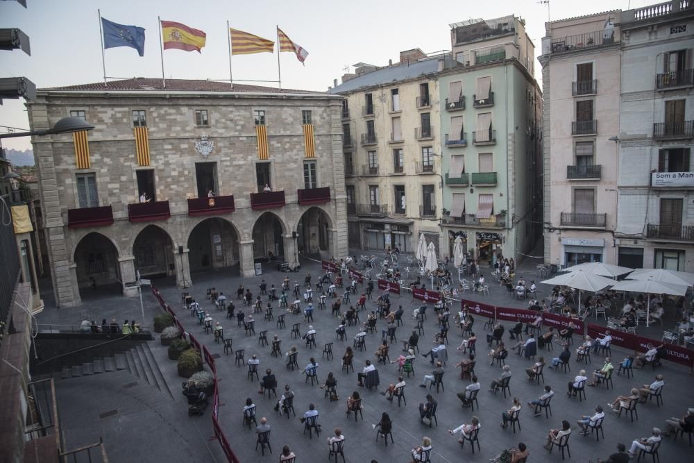 Manresa inicia la festa major que ningú no podia imaginar