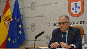 Archivo - El portavoz del Gobierno de Ceuta, Alberto Gaitán (PP).