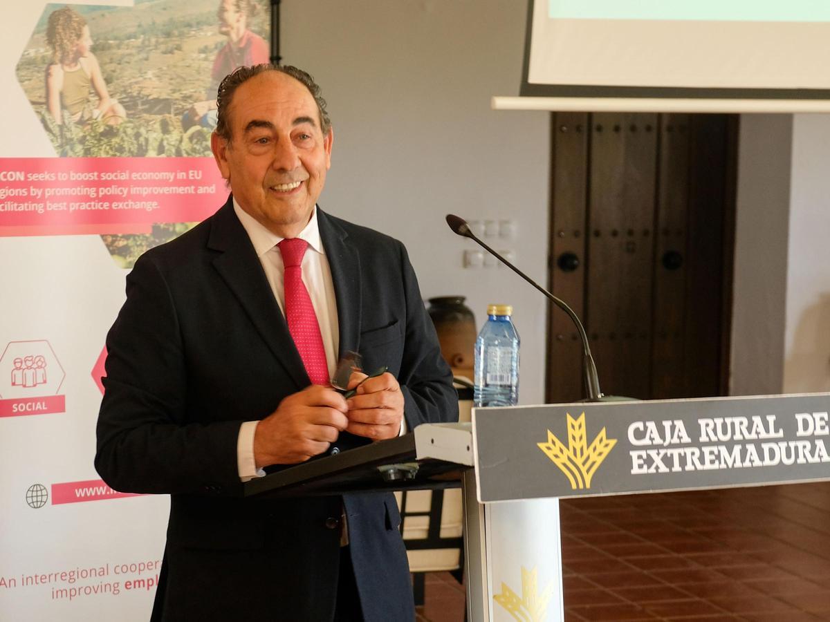 Diego Sánchez Duque, director general de Cooperativas y Economía Social de la Junta de Extremadura.