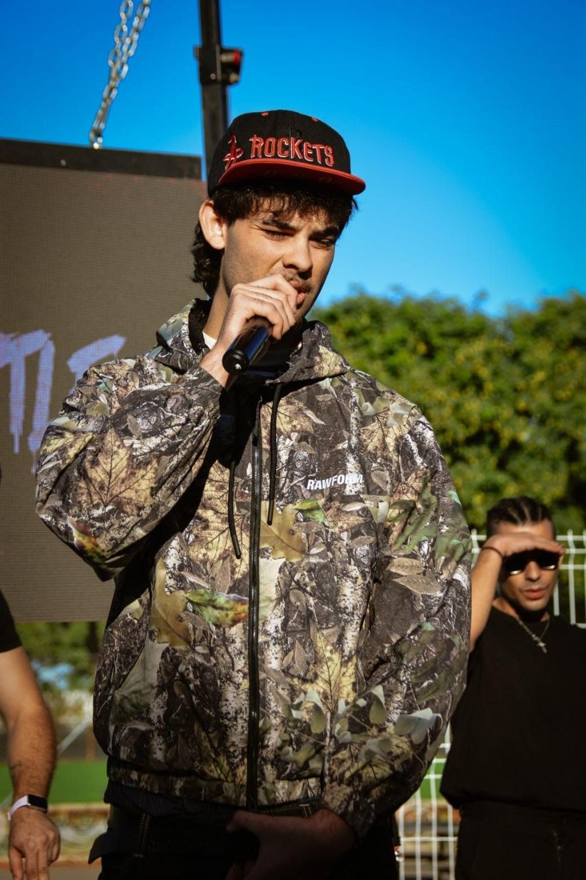 Mata, nombre artístico de Jorge Domínguez, fue el ganador de la batalla de 'freestyle' en Vila-real.