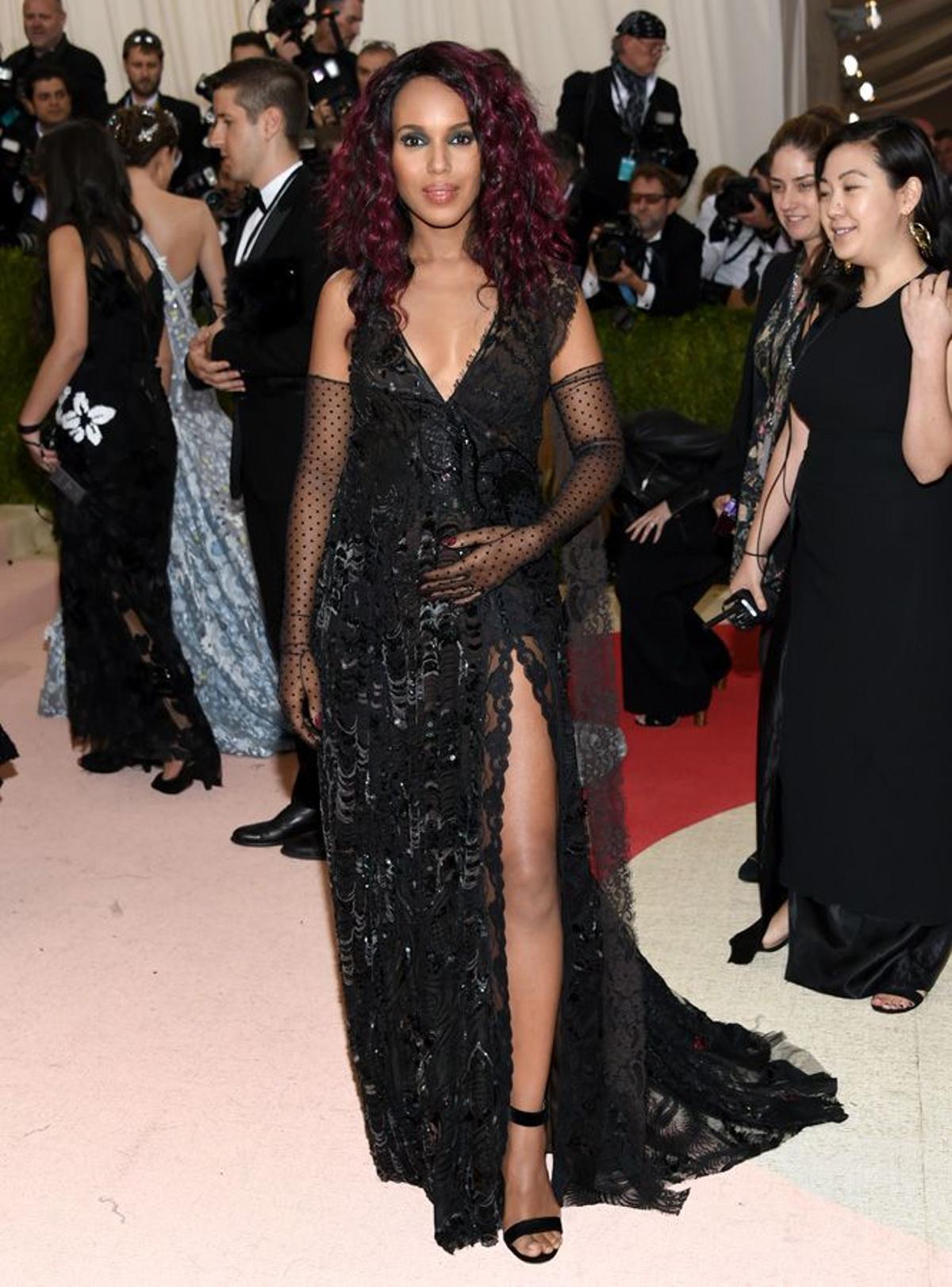 Kerry Washington de Marc Jacobs en la Gala Met 2016