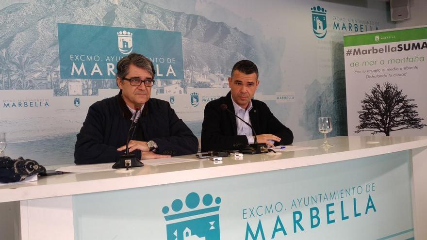 Javier Porcuna y José Bernal durante la rueda de prensa.