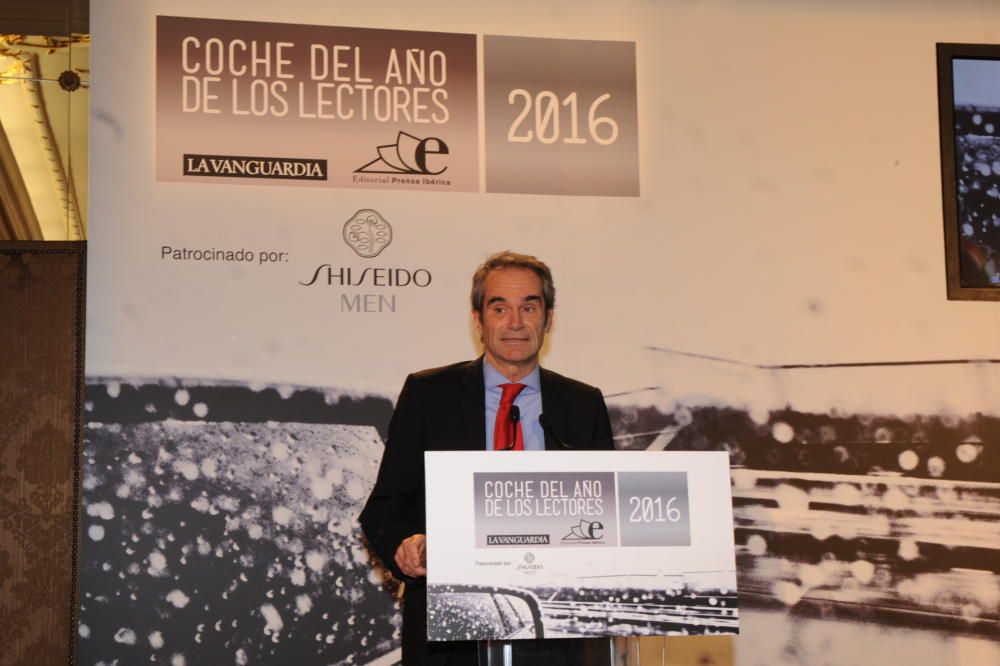 Entrega de los premios Coche del Año de Los Lectores 2016