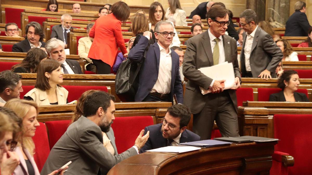 El pleno del Parlament, este miércoles