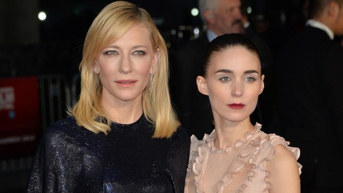 Cate Blanchett y Rooney Mara protagonistas de Carol en su estreno en Londres