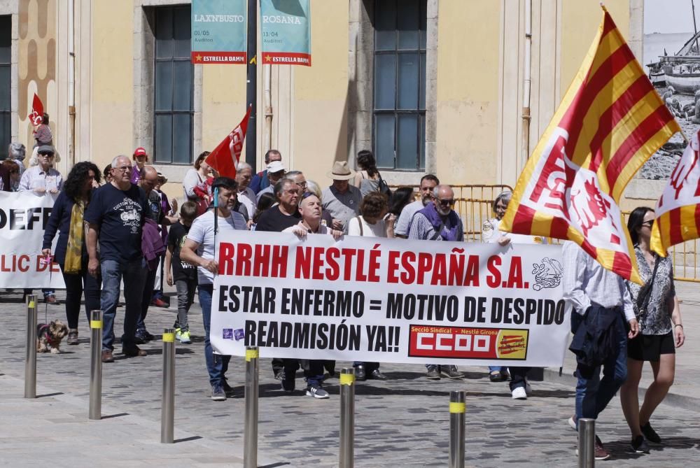 Manifestació a Girona