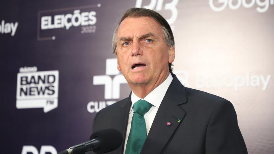 La grotesca despedida de Bolsonaro