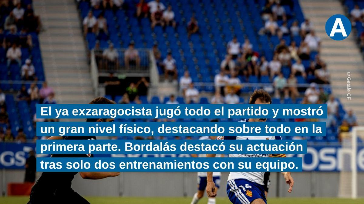 Vídeo | Gran partido de Francho en su debut europeo con el Getafe