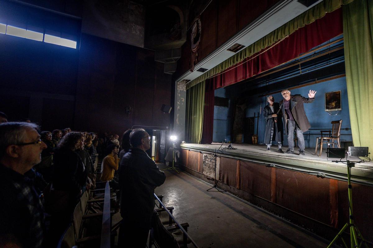El Taller Masriera renace como teatro con un Chéjov por sorpresa