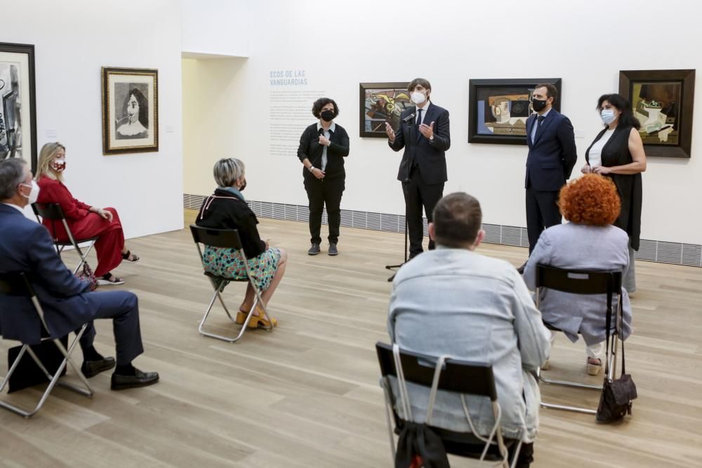 Inauguración de "Destacados" en Bellas Artes