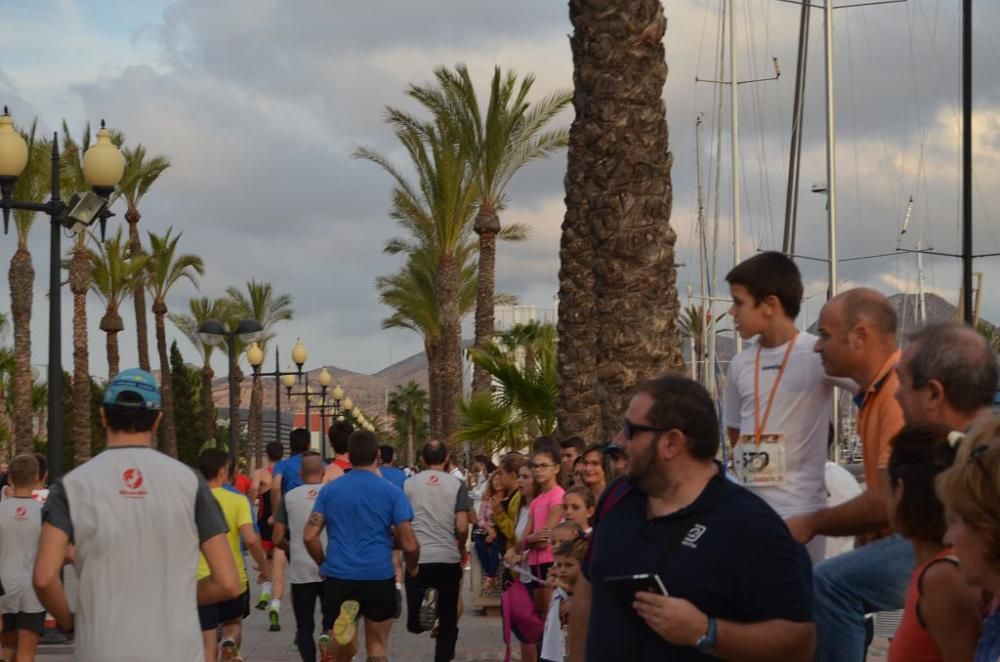 La Carrera Puerto de Cartagena encumbra a Franco y Del Solar