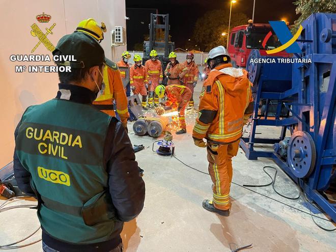 Cuatro detenidos en l'Alfàs, Alcoi y Sueca con casi media tonelada de cocaína