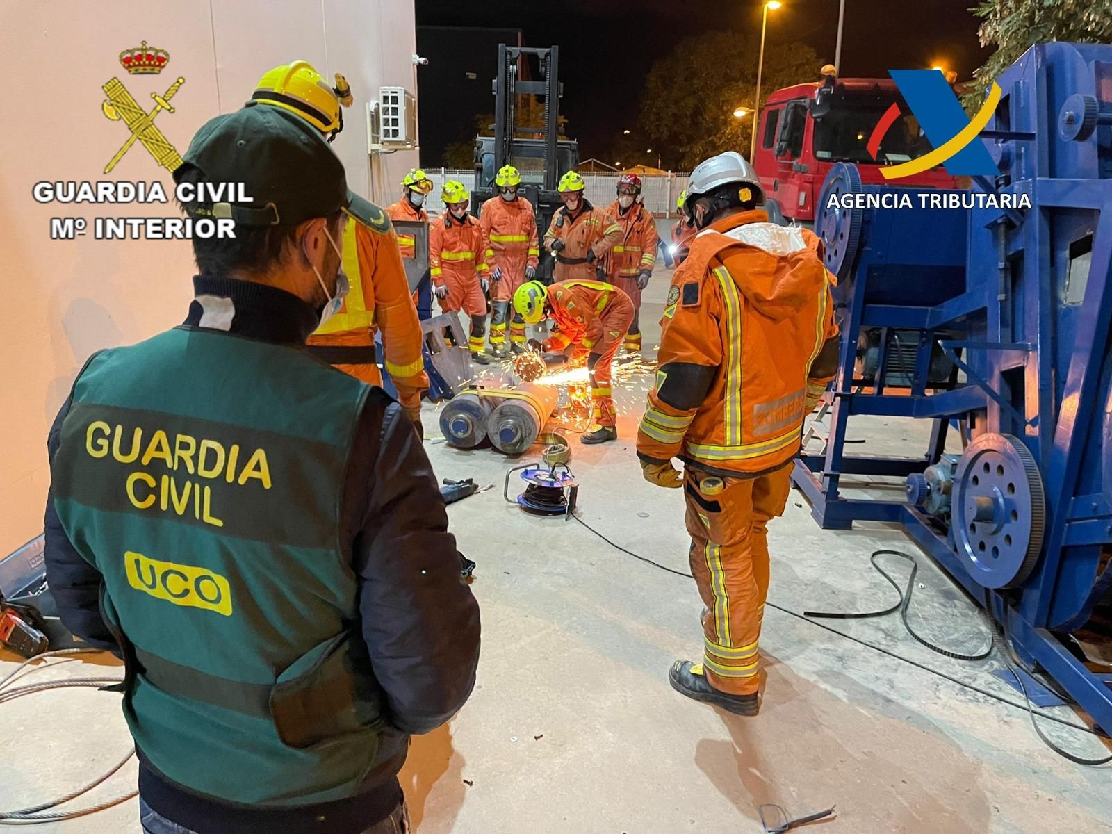 Cuatro detenidos en l'Alfàs, Alcoy y Sueca con casi media tonelada de cocaína