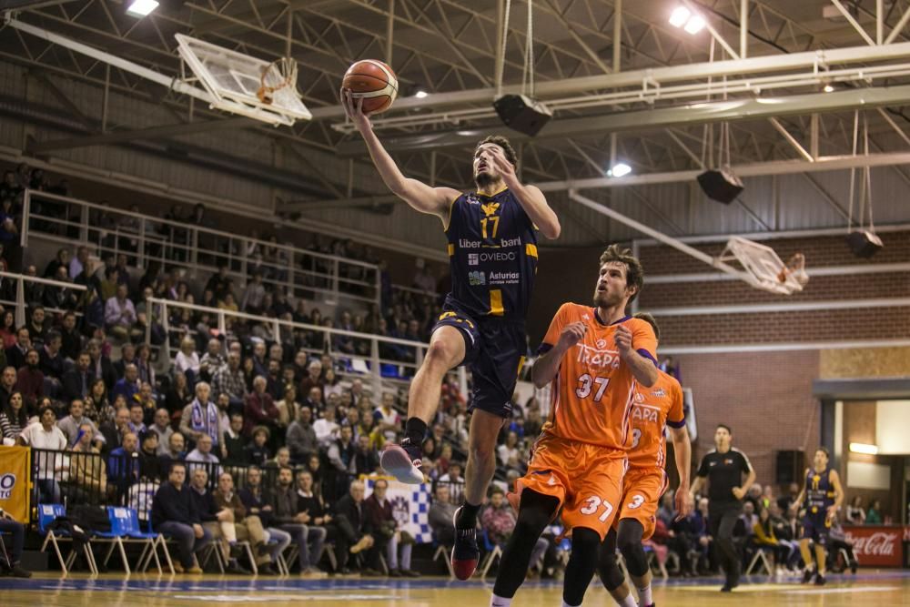 El Liberbank Oviedo Baloncesto cae 66-73 ante el P