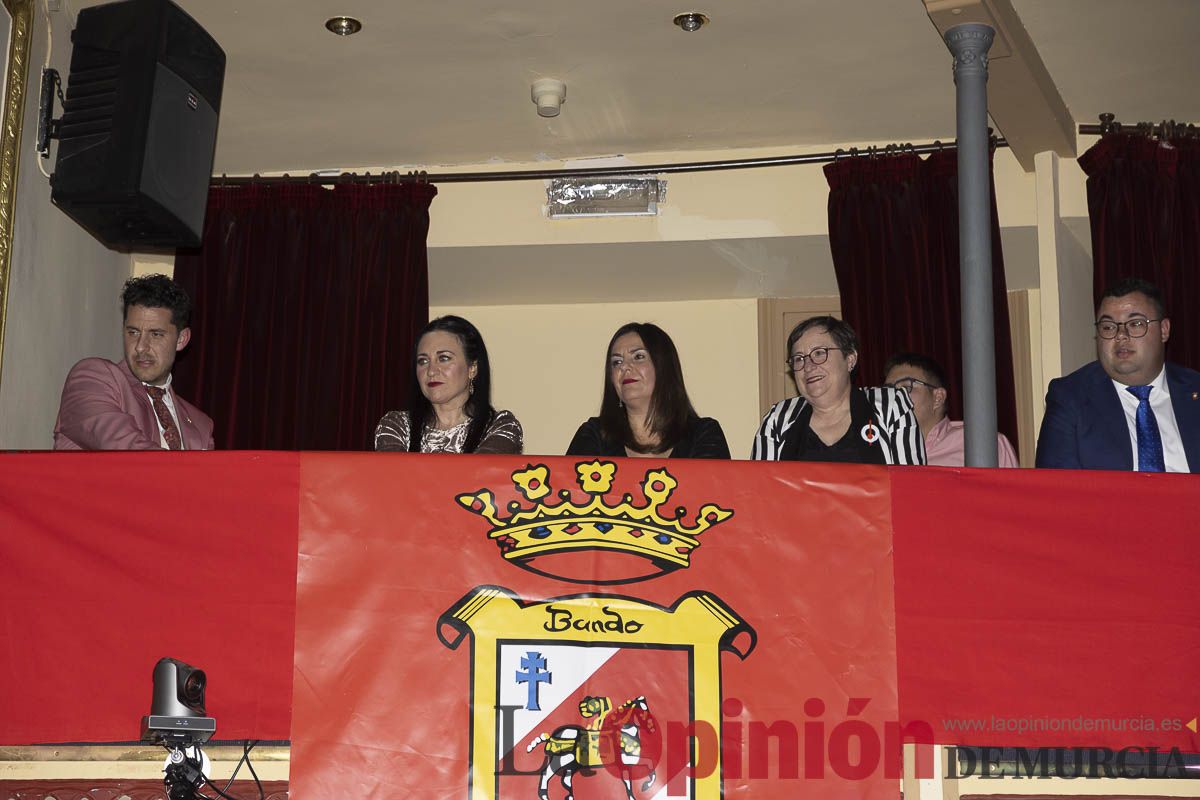 Gala Festera en Caravaca (homenajeados y presentación del cartel