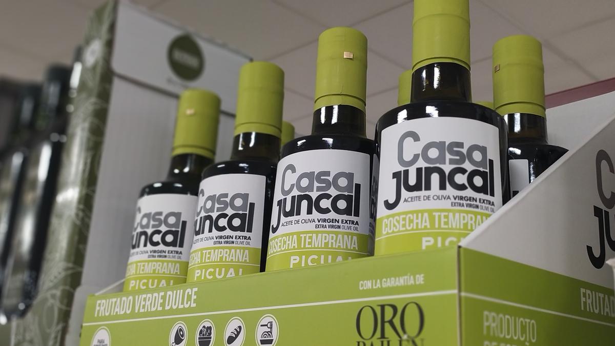 El aceite Casa Juncal Cosecha Temprana en el lineal de Mercadona