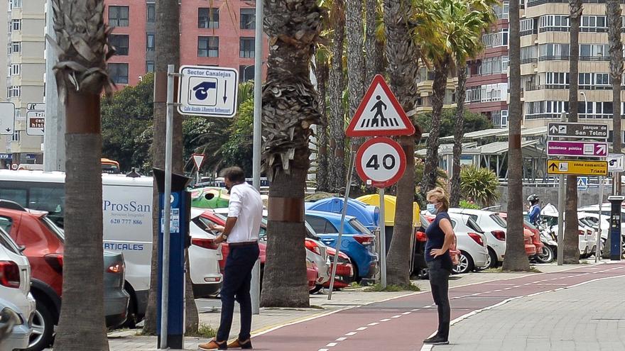 La zona azul regresa a la Avenida Marítima