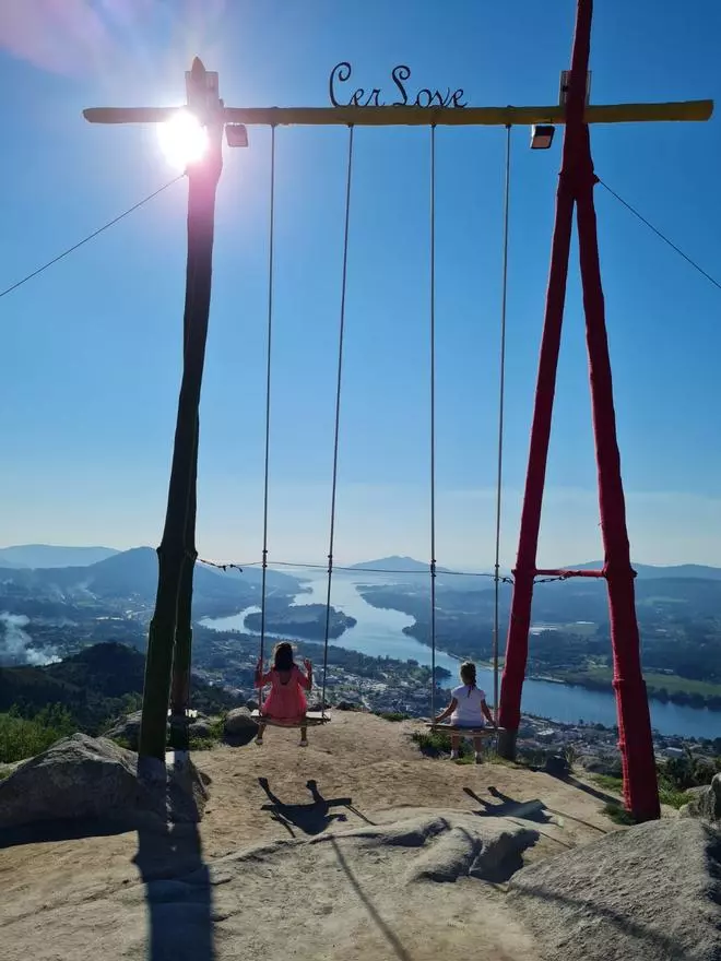 Fin al columpio gigante de Portugal que visitan miles de gallegos cada año