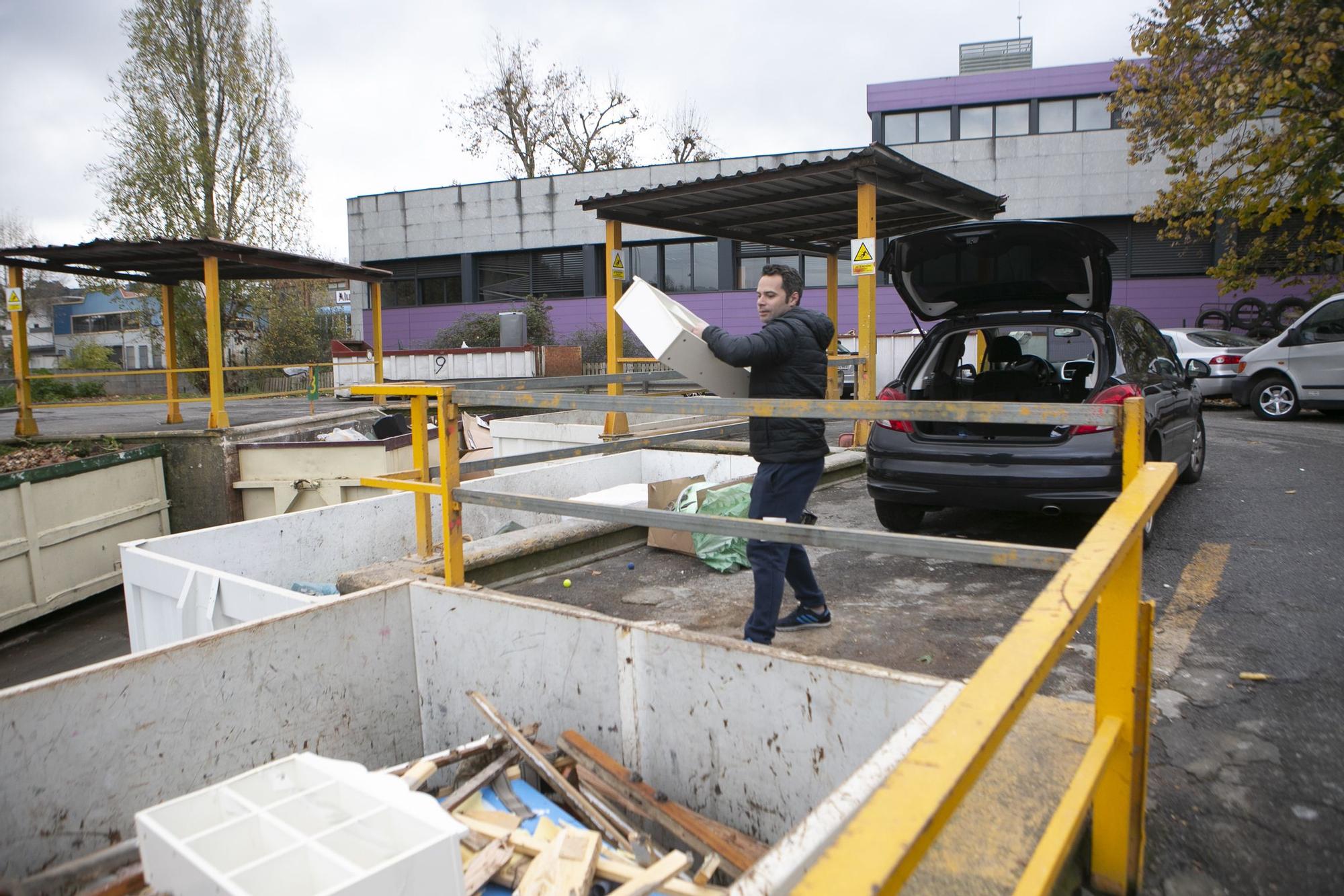 Los puntos limpios, pastos del abandono
