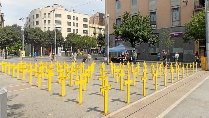 L&#039;ANC protesta contra &quot;les clavegueres de l&#039;Estat&quot;