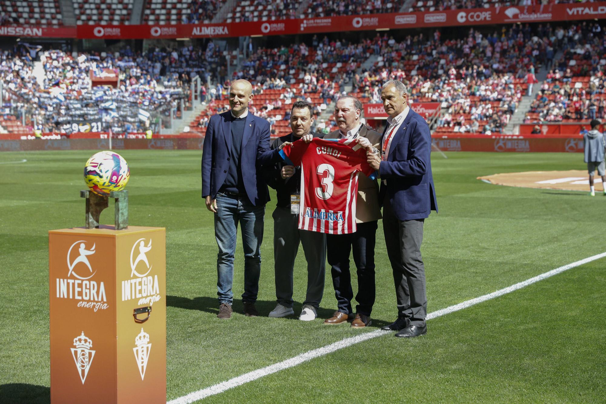 Así fue el encuentro entre el Sporting y el Alavés