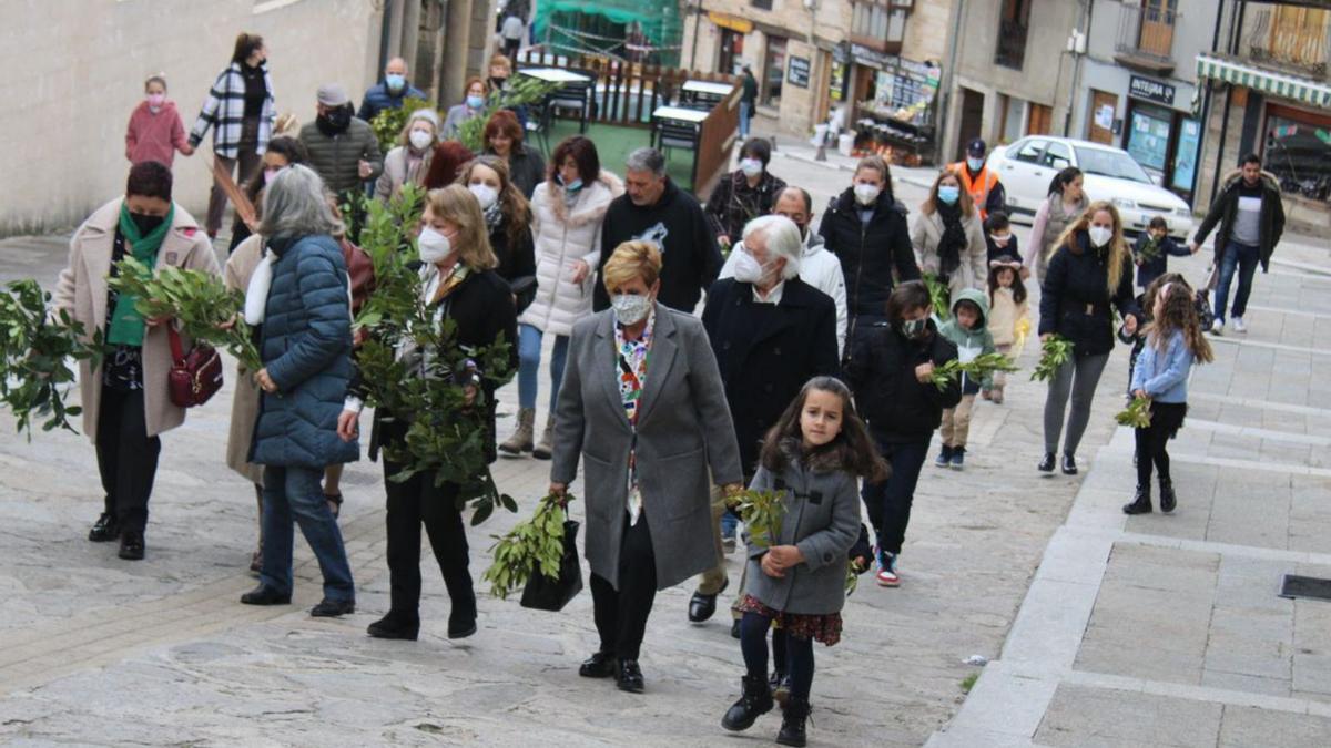 Celebración del Domingo de Ramos en Puebla de Sanabria. | Araceli Saavedra