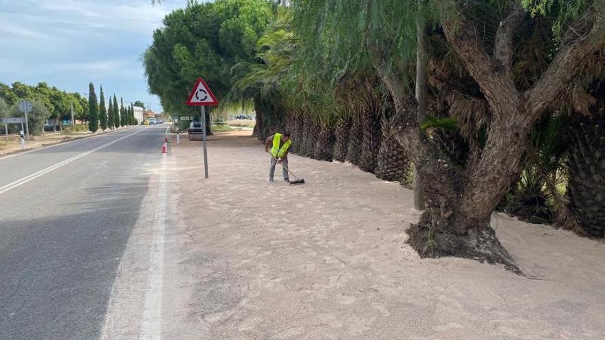 De monolito franquista  a carril bici  en Vinalesa