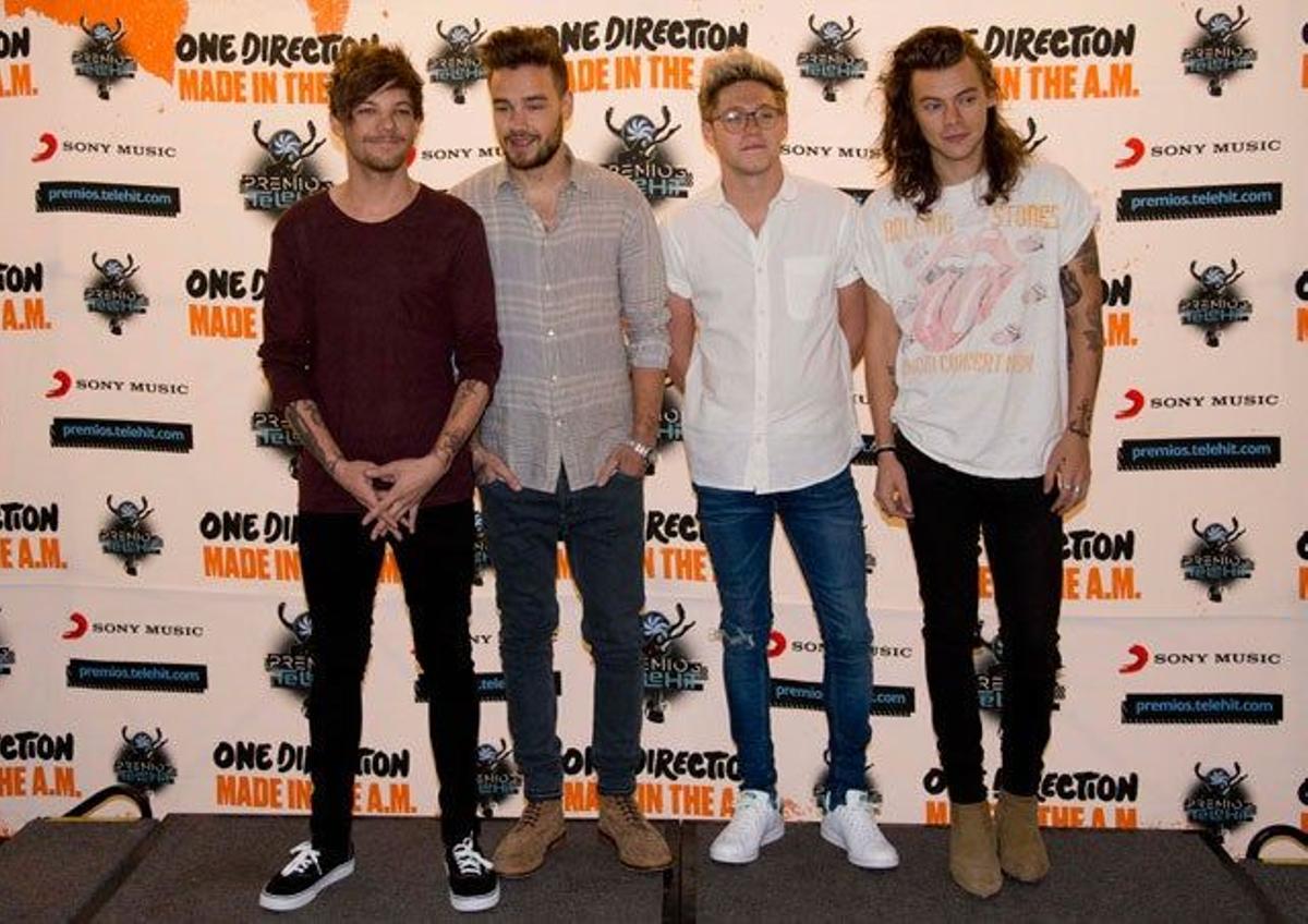 One Direction, en la presentación de su último disco en México D.F.