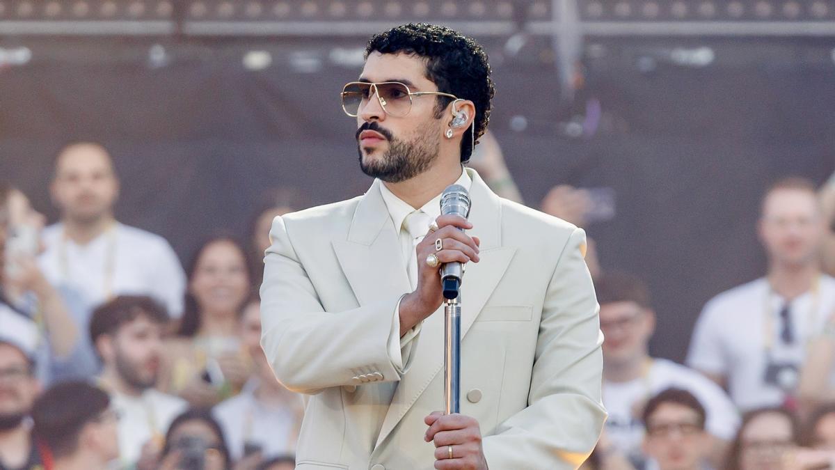 Bad Bunny aterriza en España con su primer concierto en Barcelona