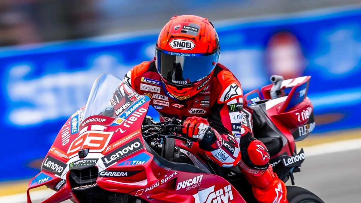Marc Márquez, preparado en Jerez