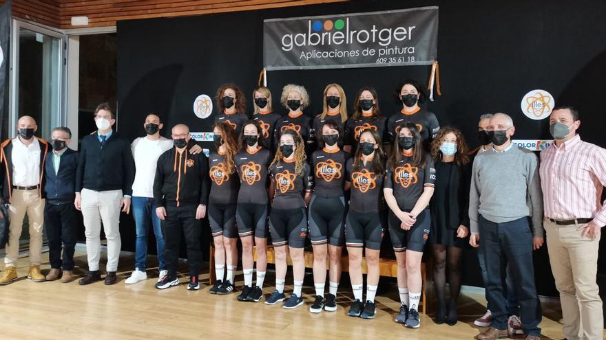 El equipo femenino Illes Cycling Women Team se presenta en sociedad